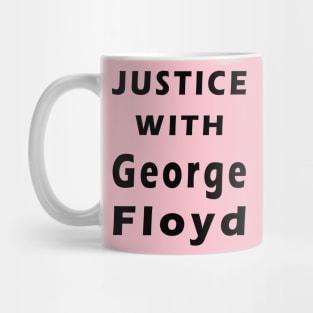 Justice With George Floyd I can't Breathe Mug